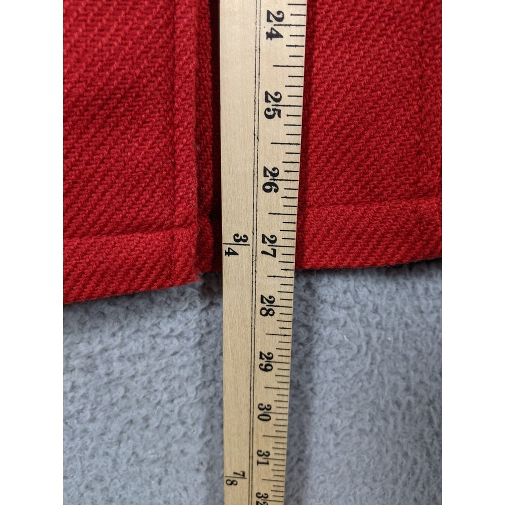 Old Navy Red Peacoat Girls XL (14) Acrylic Heavy Knit Double Breasted Cozy NWT - Picture 5 of 10